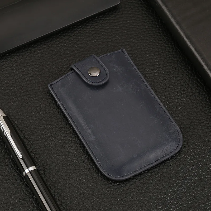 2019 Новый тонкий кошелек RFID защита ID держатель для кредитных карт s PU кожаный