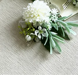 1 Piece wrist flower YO CHO Свадебные наручные цветы подружки невесты белые шелковые розы корсажи ручной цветок искусственные цветы для свадебного украшения вечерние - Цвет: 1 Piece wrist flower