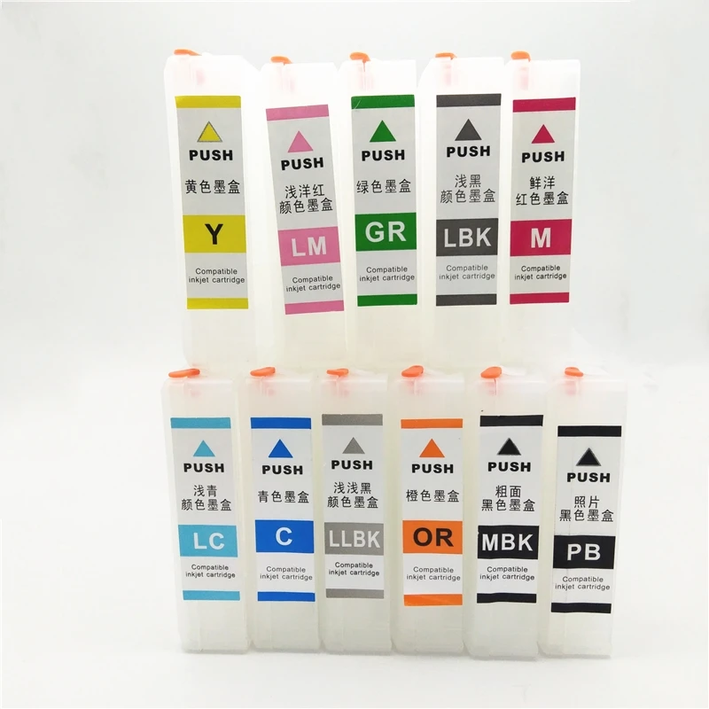 Einkshop T653A T653B T6531-T6539 многоразовый картридж для принтера Epson Stylus Pro 4900 с чипом ARC |