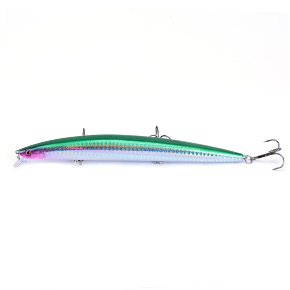 1 шт. 18 см 24 г большой лазерный гольян искусственная жесткая блестящая приманка