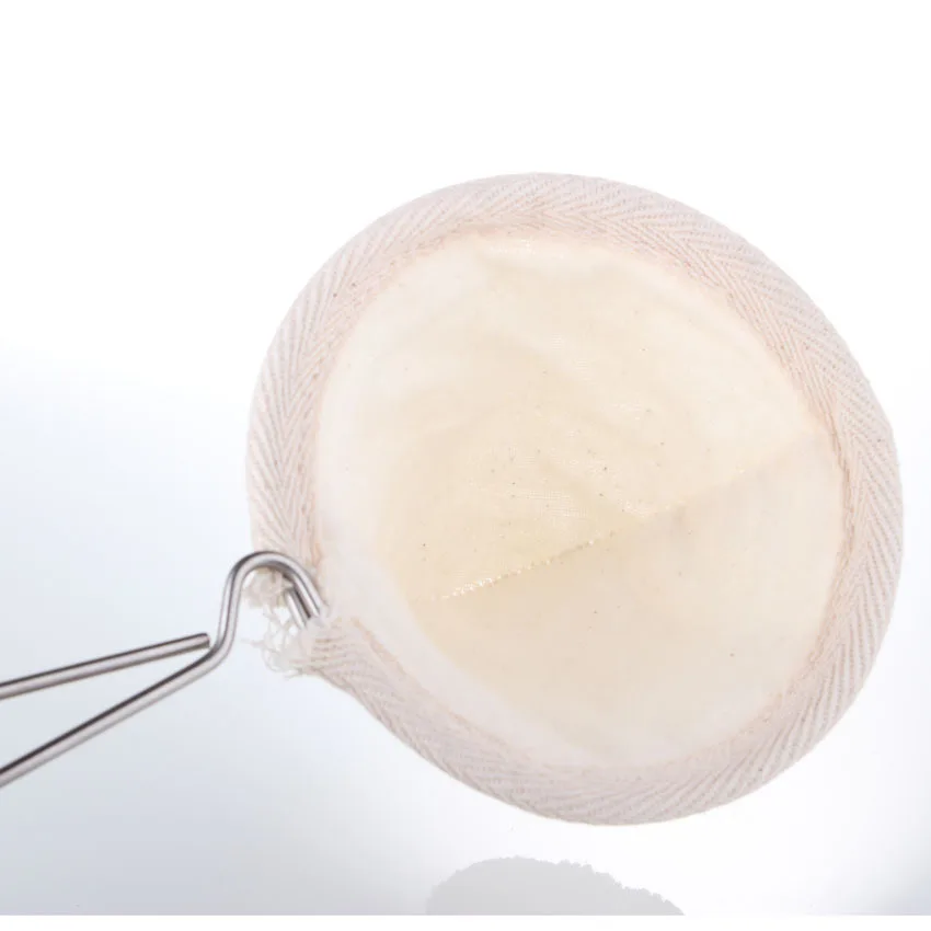 JIVANWARE 2 шт фланелевые ручные фильтры для кофе влагоотделитель эспрессо Pour OverHandle Bag