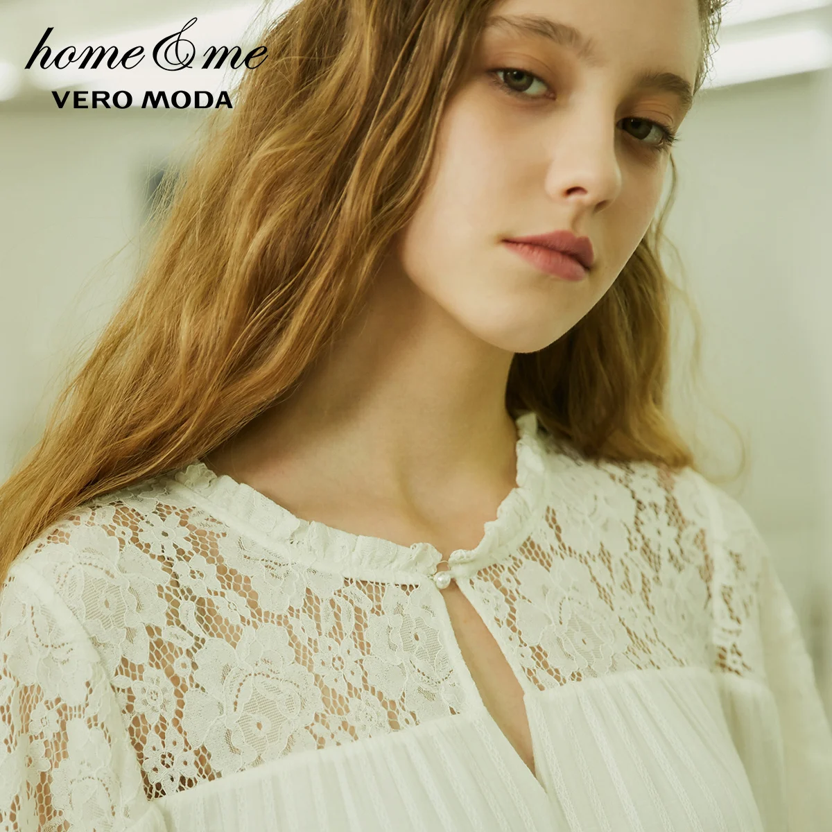 Vero Moda новая милая длинная ночная рубашка с кружевом Феи | 31837C541|Женские платья|