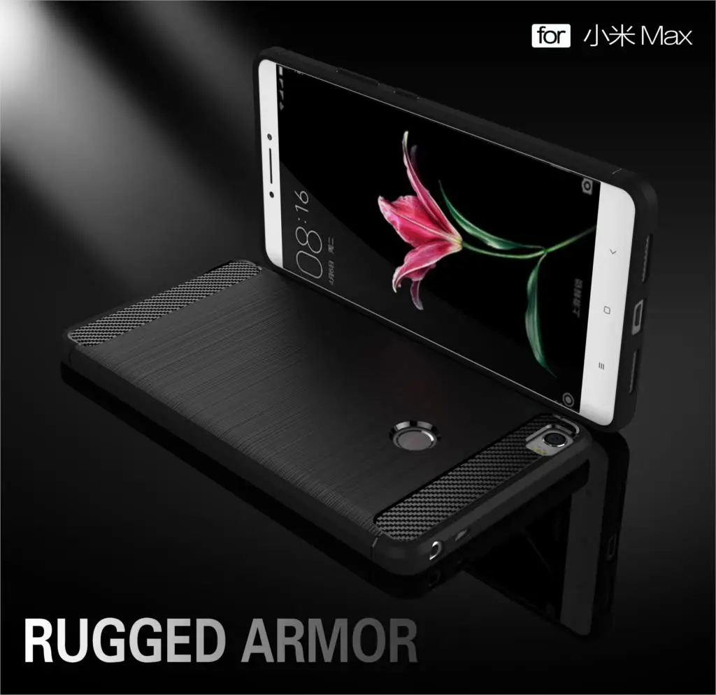 TPU Case for Xiaomi Mi Max 1 Max1 Dual Soft Silicone Carbon Fibe Mobile Phone Cover Hydrogen Mimax Capa |