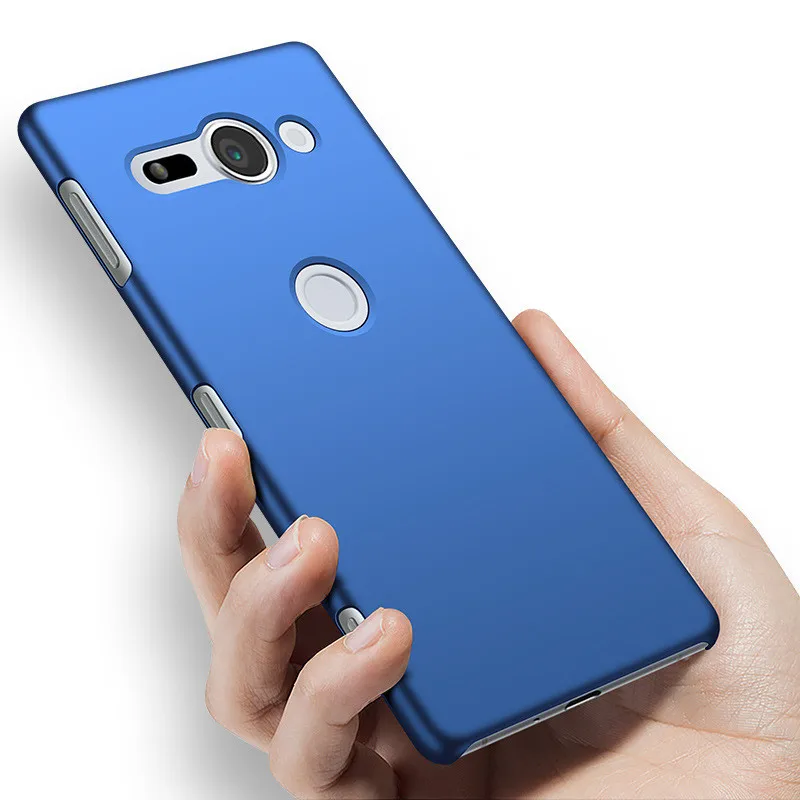 Роскошный простой защитный противоударный чехол для телефона Sony XZ2 компактный
