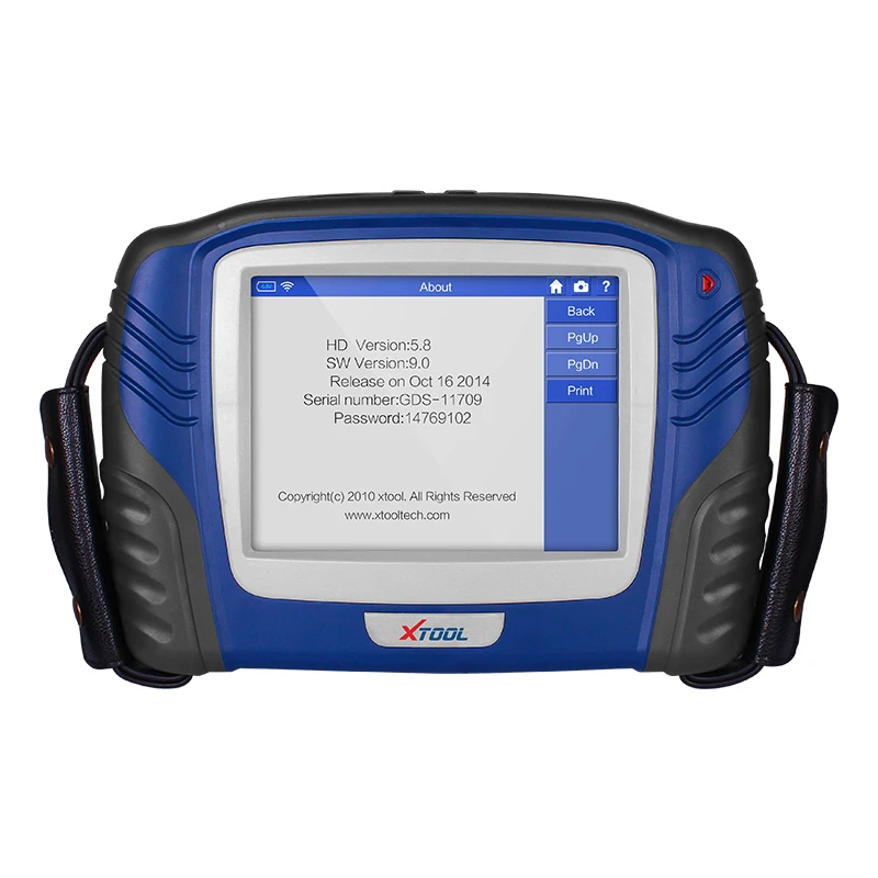 Новинка! Очистительная XTOOL PS2 GDS бензиновый диагностический инструмент Bluetooth с