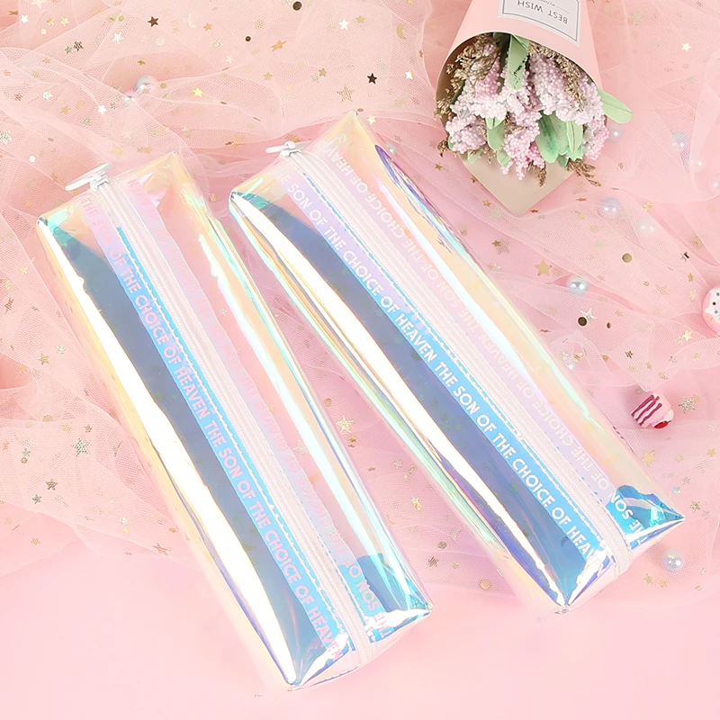 Пенал Trousse Scolaire Pennen Etui Pochette Kawaii чехол для ручки прозрачная сумка школьный кошелек