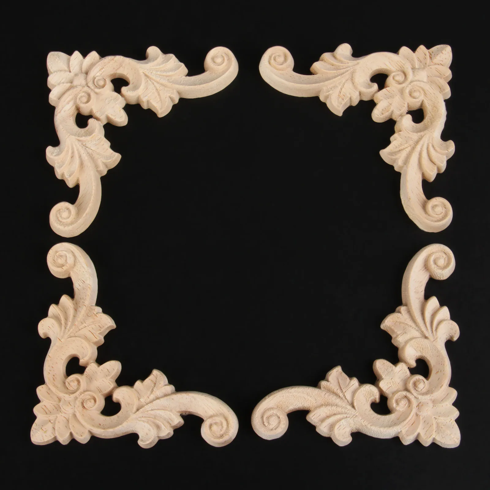 1 шт. наклейка с резьбой по дереву угловой деревянные резные уголовая настенная