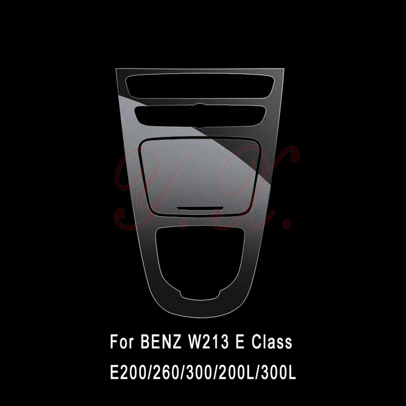 Для Mercedes BENZ W213 E200/260/300 ТПУ наклейка для интерьера прозрачная защитная пленка