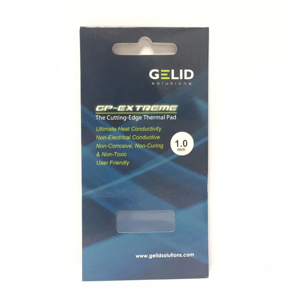 GELID W/MK 12 GP-EXTREME 80X40 0,5 1,0 1,5 2,0 3,0 мм PC cpu GPU радиатор охлаждения северный и южный мост видеокарта термопрокладка