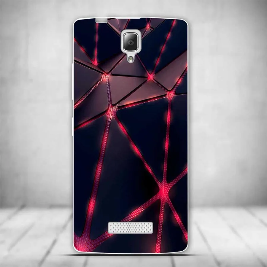 Чехол для Lenovo A2010 милый чехол задней панели цветной Мягкий из ТПУ Для A 2010 с 3D