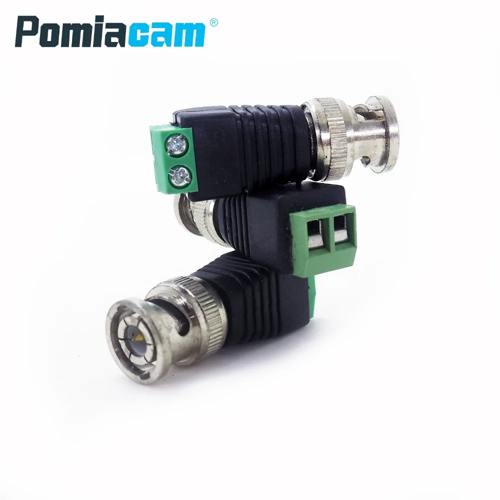 B G2 10 шт./лот MINI Coax CAT5 для камеры видеонаблюдения BNC адаптер аксессуары DVR