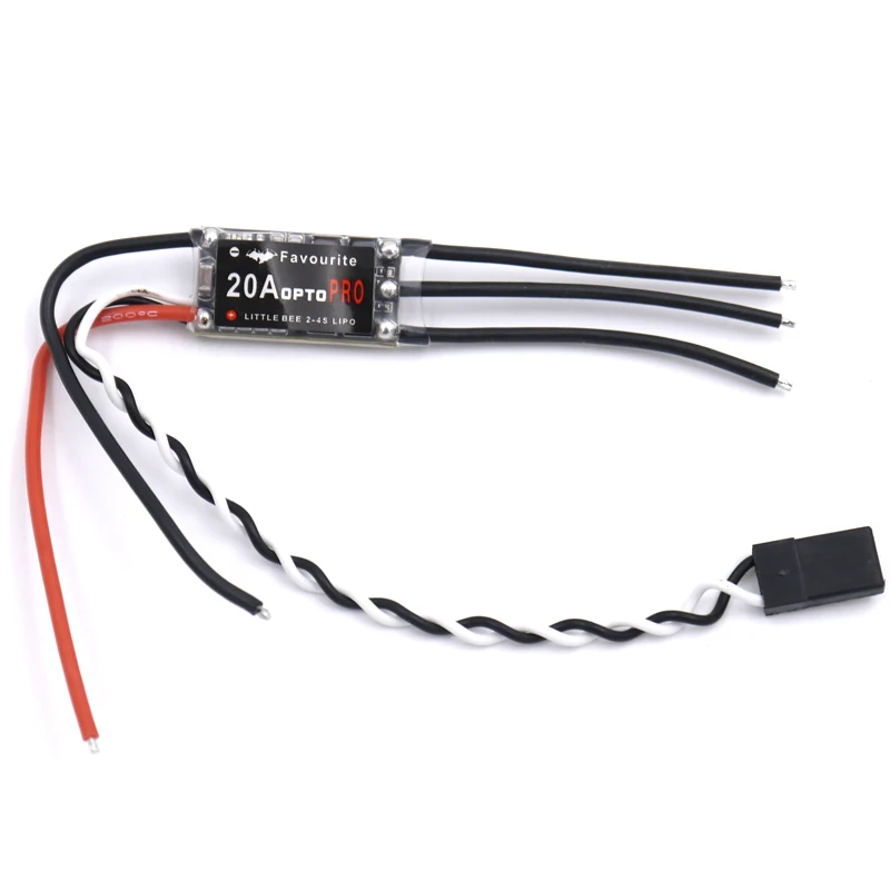 FVT LittleBee 20A OPTO PRO ESC Little bee BLHeli 2-4 S поддерживает OneShot125 для Martian RC вертолет