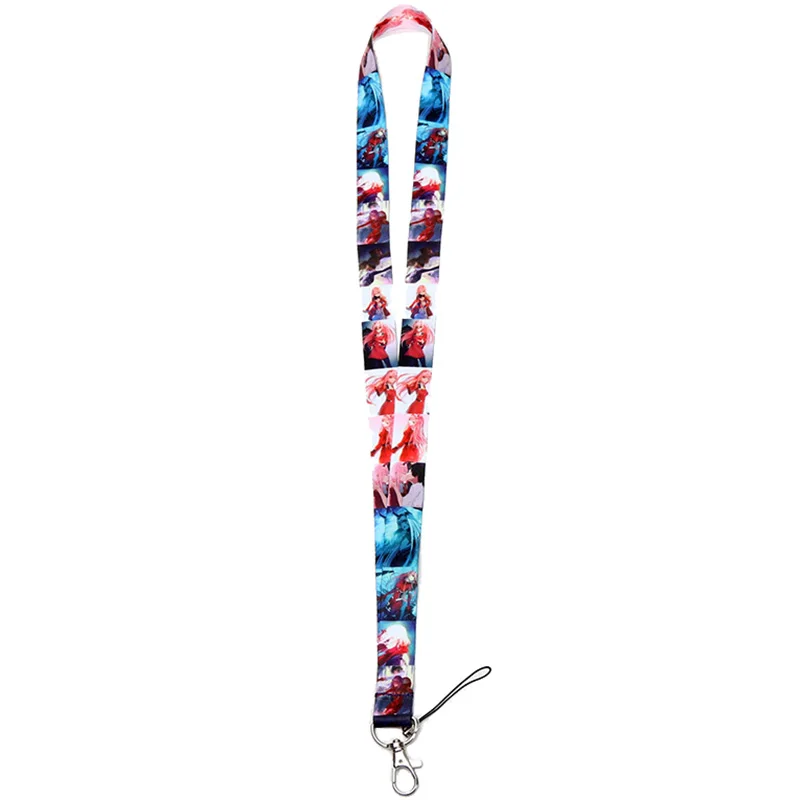 44 см аниме DARLING в FRANXX Хиро 02 ноль два сатин шнур Rope Chain пластиковая фигурка героя