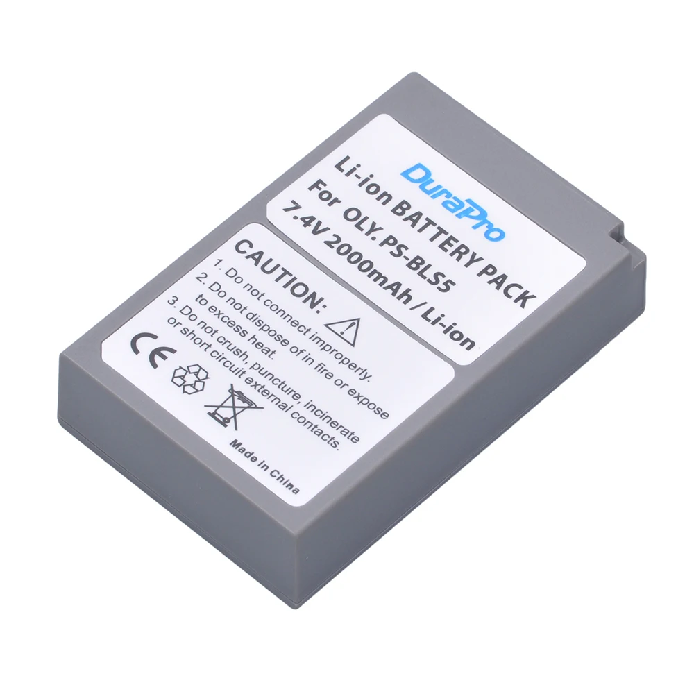 2 шт. PS BLS-5 BLS5 PS-BLS5 литий-ионный аккумулятор + USB двойное зарядное устройство для