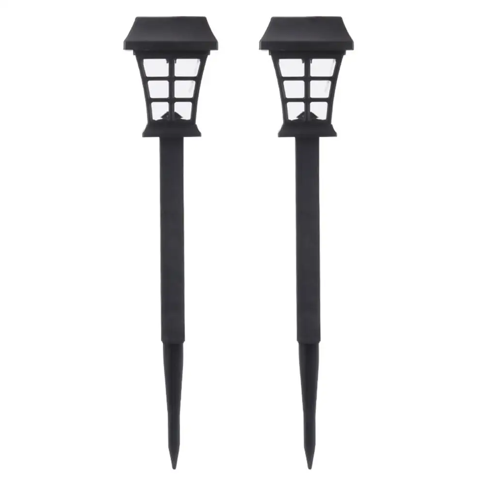 2 шт. новый стиль Солнечный газон свет белый Открытый водонепроницаемый