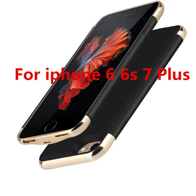 i6 6s 7 Для iphone 6 6s 7 Чехол для батареи смарт-зарядное устройство модный Ультра-тонкий смарт-чехол для iphone 6 6s 7 Plus чехол для батареи - Цвет: i6 6s 7