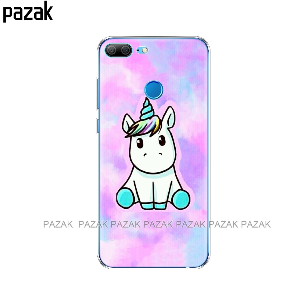 61465 Силиконовый чехол для huawei honor 9 honor 9 lite, чехол для телефона, мягкая задняя крышка из ТПУ, защитный прозрачный чехол с принтом облаков и неба - Цвет: 61465