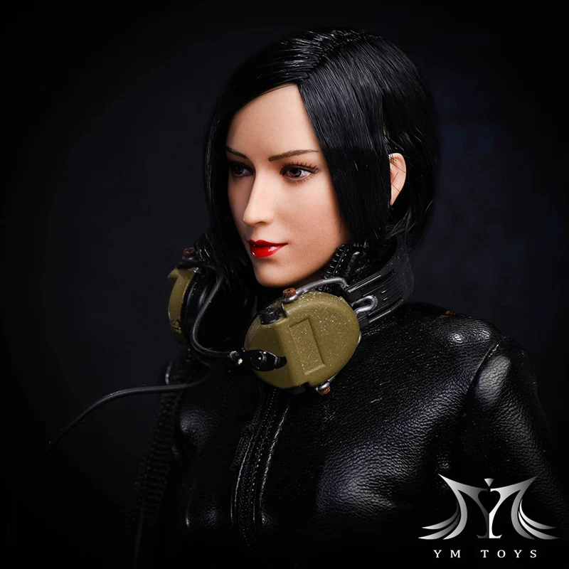 Коллекция 1/6 Scale азиатские женские головы Sculpt милая девушка головка Ada для 12