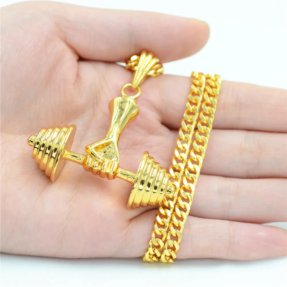 Uodesign Модные мужские украшения в стиле хип хоп спортивное тяжелое женское