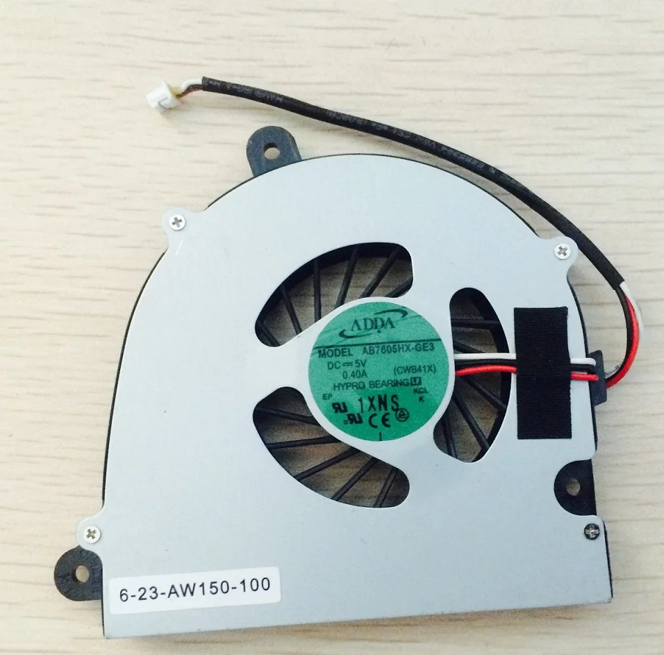 

SSEA новый оригинальный Процессор вентилятор охлаждения для Clevo W110 W110ER W150 W150HR W170 P/N AB7605HX-GE3 CWB41x CWB4100