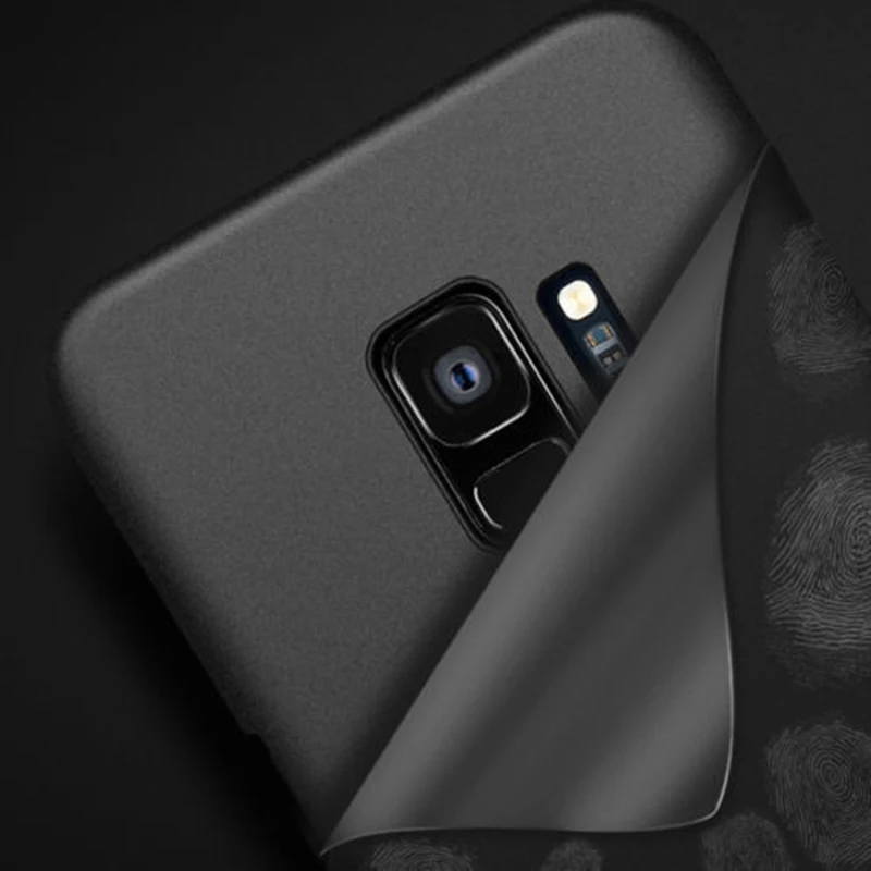 Мягкий матовый ТПУ чехол для Samsung Galaxy S8 S9 A8 A6 Plus S6 S7 Edge силиконовый резиновый Note 8 9 J4