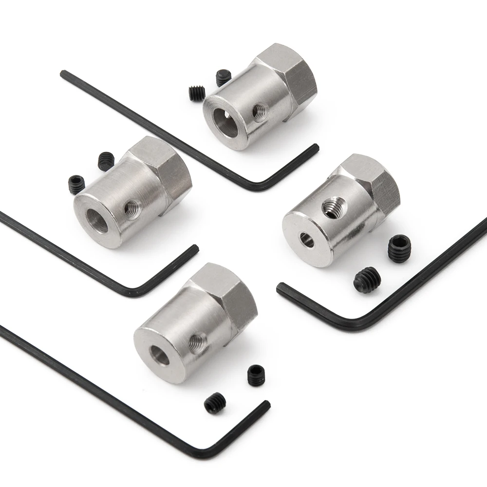 3-6 мм шестигранные муфты из нержавеющей стали универсальный карданный шарнир для