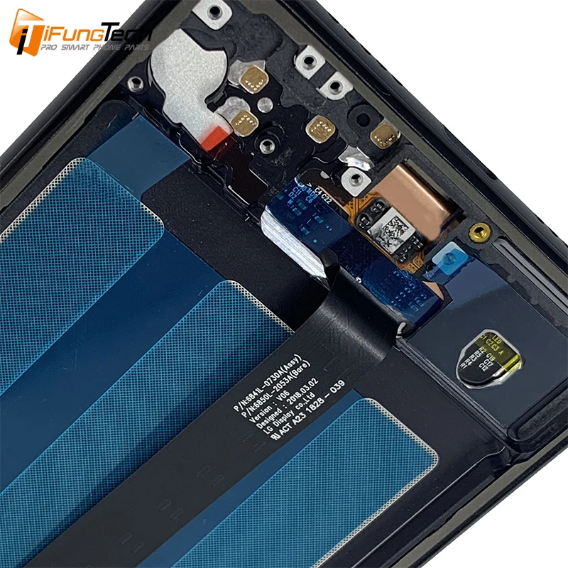 ЖК дисплей с датчиком отпечатков пальцев и рамкой для Huawei P20 экран 5 8 дюйма