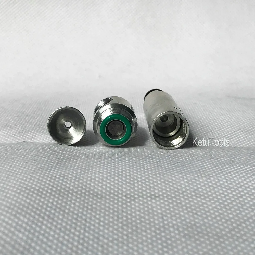 1Pc single-acting micro precision SMT solder paste adhesive silicone epoxy resin Dispensing Robot Valve Nozzle L89xD15xG1/8 |