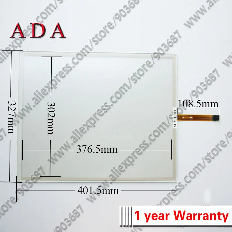 Сенсорный экран для 6AV6 652-4HC01-2AA0 6AV6652-4HC01-2AA0 MP377 19-дюймовый сенсорный 3 мм сенсорная