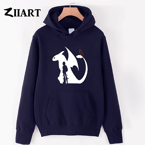 NAVY BLUE Защиты устройства питания от перегрузки по току, с беззубиком, плавников хвоста: ночная Фурия, футболка с изображением героев мультфильма «Как приручить дракона; парная Одежда для мальчиков Человек Мужской на осень-зиму флисовые толстовки с капюшоном - Цвет: NAVY BLUE