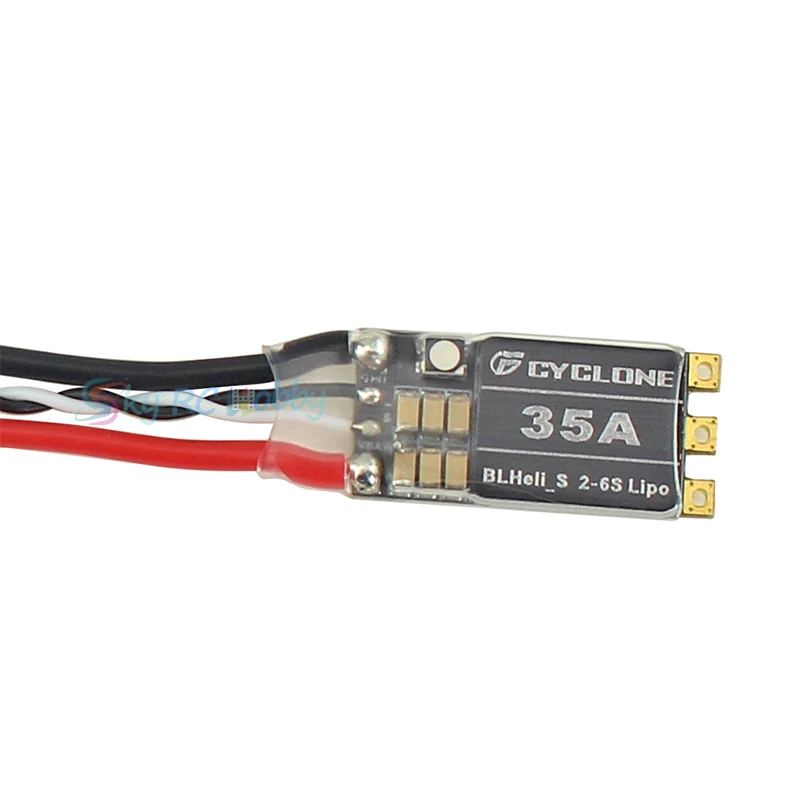 4 шт. циклонный блок питания 35A/45A BLHeli_S ESC с поддержкой 2 6S для радиоуправляемого FPV