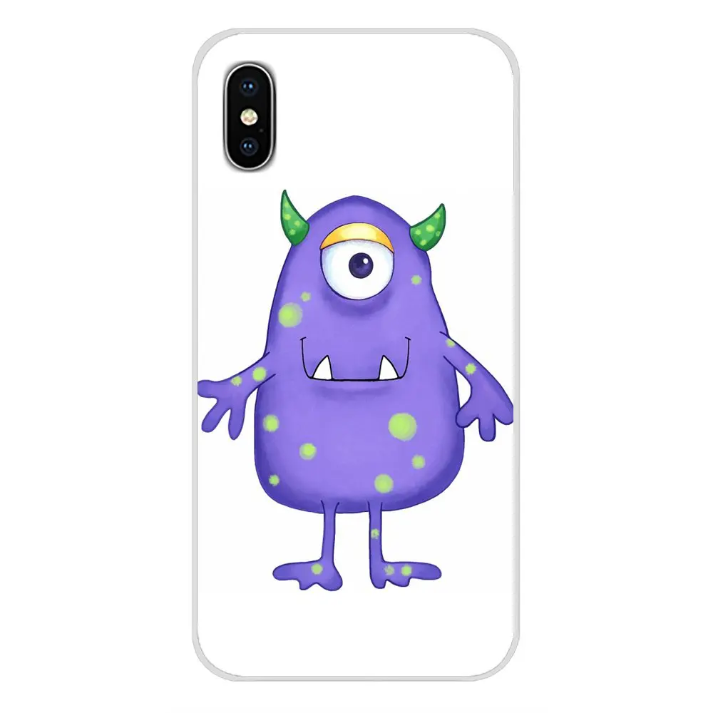 For Sony Xperia Z Z1 Z2 Z3 Z5 compact M2 M4 M5 C4 E3 T3 XA Huawei Mate 7 8 Y3II Flip Style Cute Monsters Movie Cell Phone Covers | Мобильные