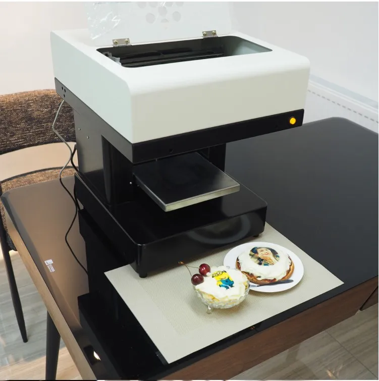 TOPPARTS Кофе Торт 3D принтер селфи печатная машина с съедобными чернилами |