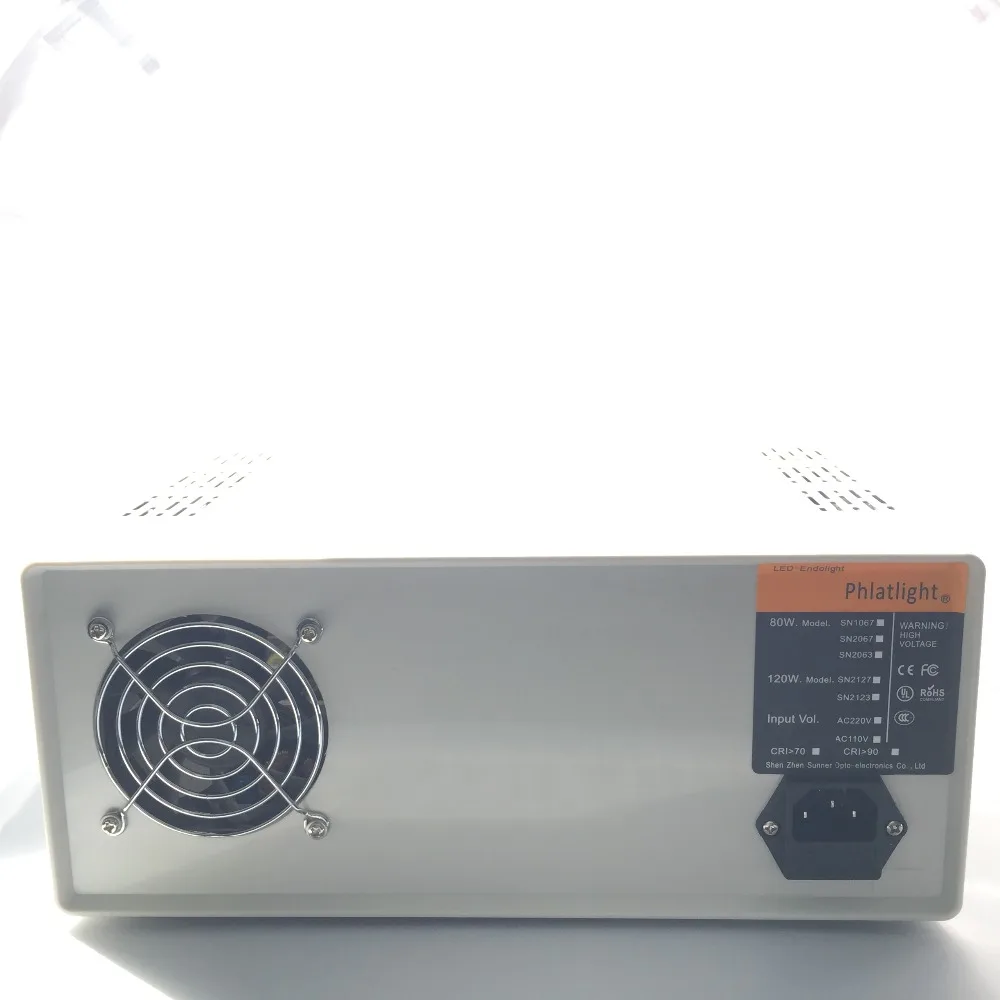 Новейший источник эндоскопа 120 Вт светильник эндоскоп с флатом США ЖК дисплеем