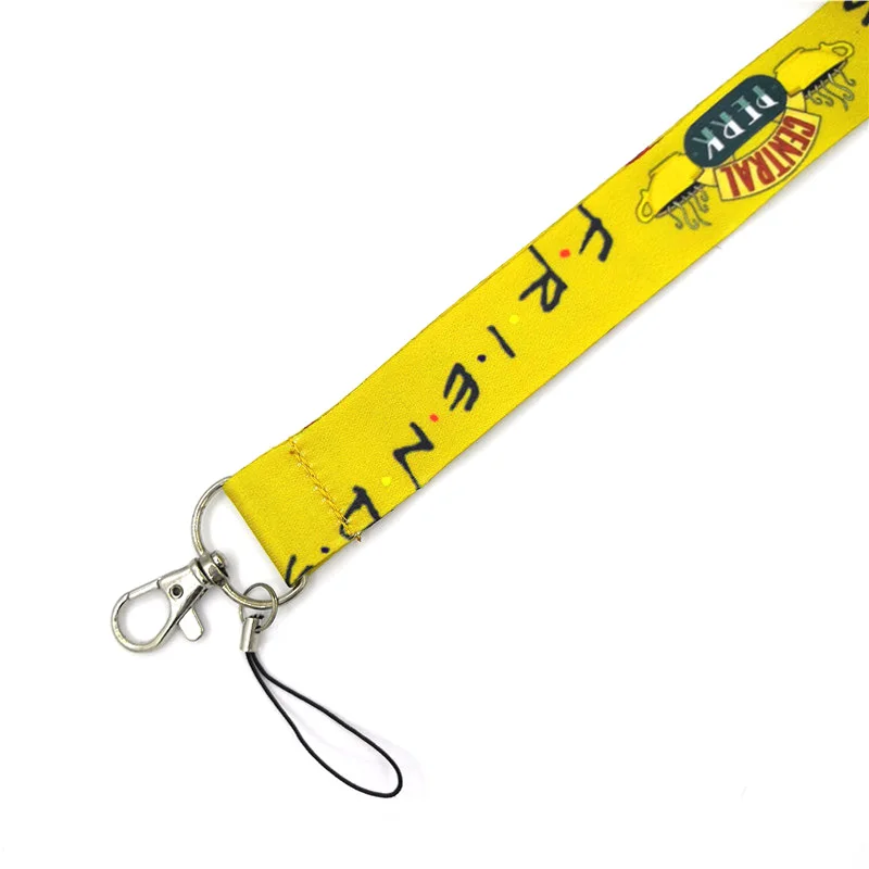 Regooly RE09 друзья ТВ шоу Забавный шейный ремень Lanyards ID значок держатель для карт брелок телефон ремень подарок лента тесьма ожерелье