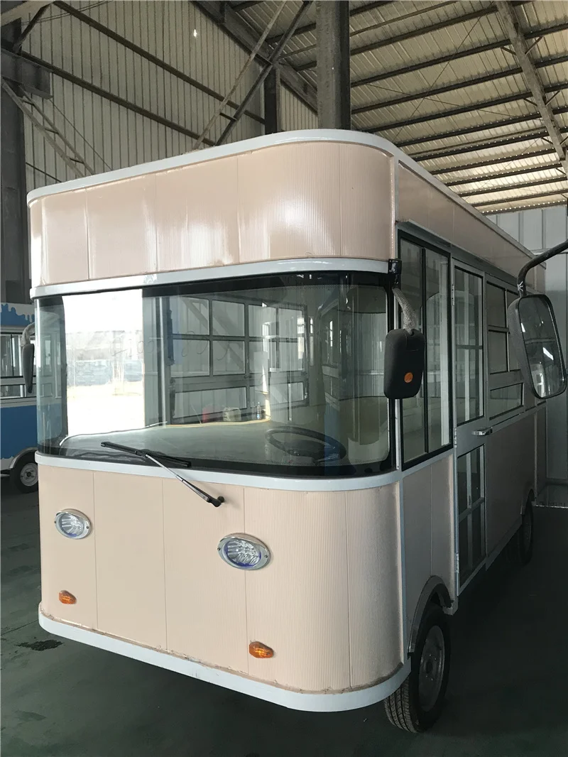 Новый Электрический уличные мобильные Еда грузовой трейлер фаст фуд эвакуатор