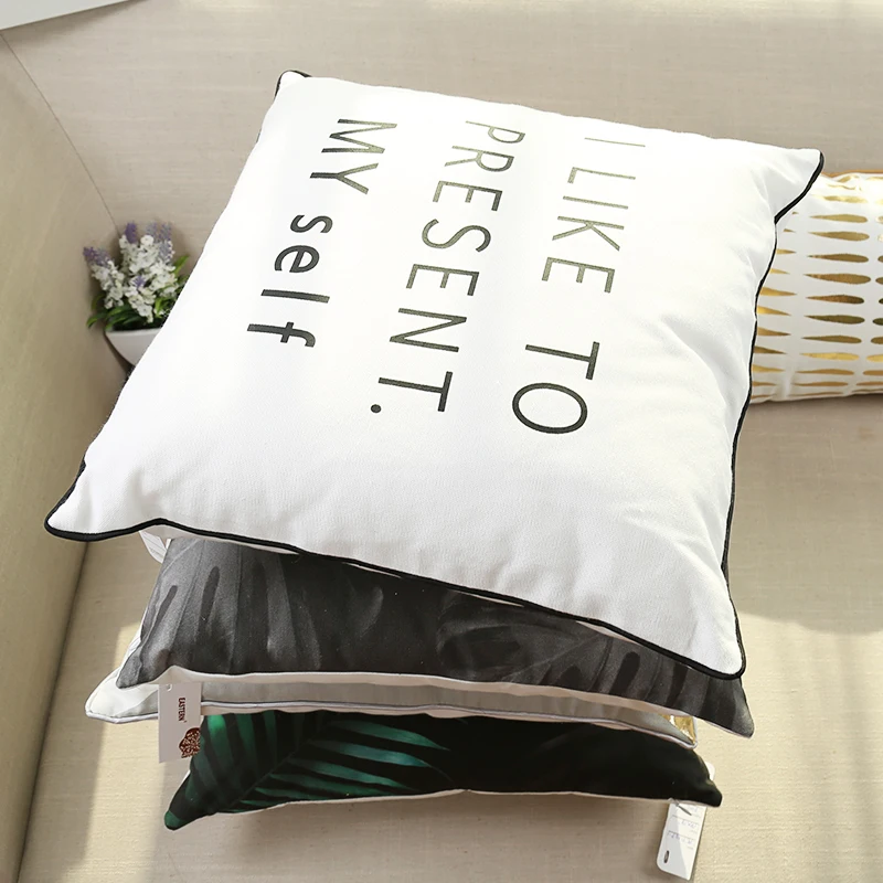 

45x45cm/45x30cm modern simple foil gold cushion cover sofa pillowcase home back cushion pillow covers decorative case for pillow