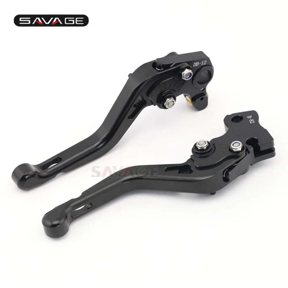 Короткий тормозной рычаг сцепления для DUCATI Hypermotard 821/939/Strada Multistrada 950 Scrambler Monster 821 аксессуары для мотоциклов - Цвет: Черный