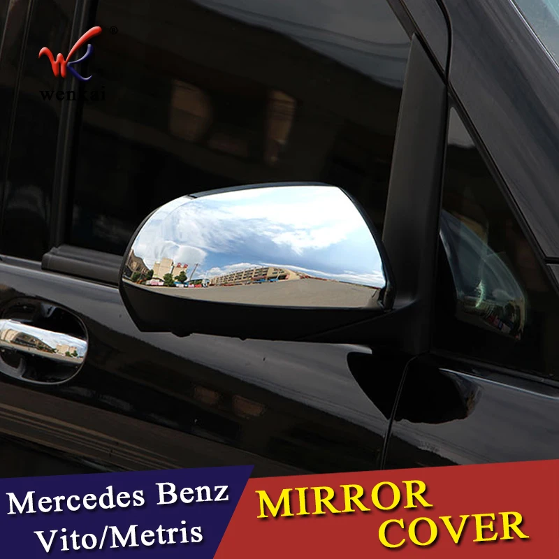 Подходит для Mercedes Benz Vito Valente Metris W447 2014 2015 2016 2017 2018 ABS боковое крыло зеркало заднего