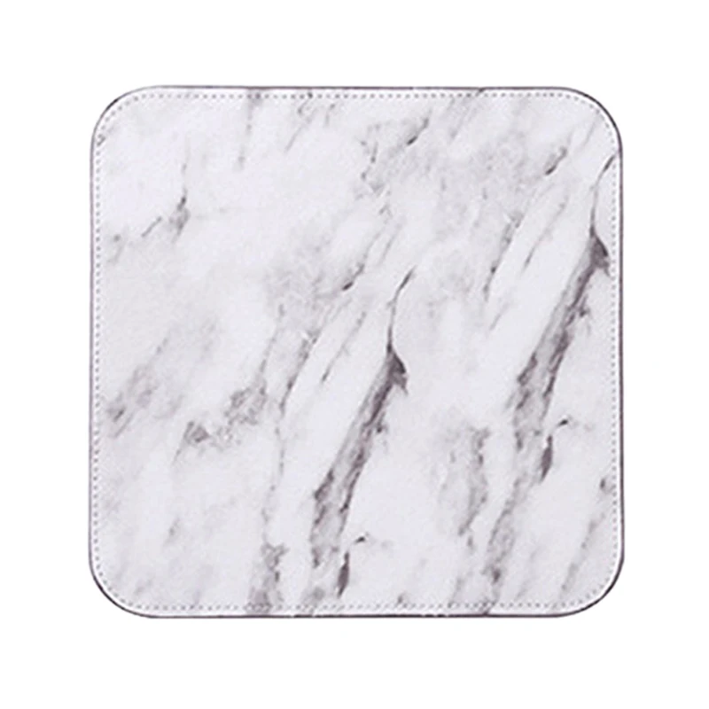 Blue white Коврик для компьютерной мыши мраморная серия квадратный игровой коврик для мыши Порошковая ткань - Цвет: Blue white