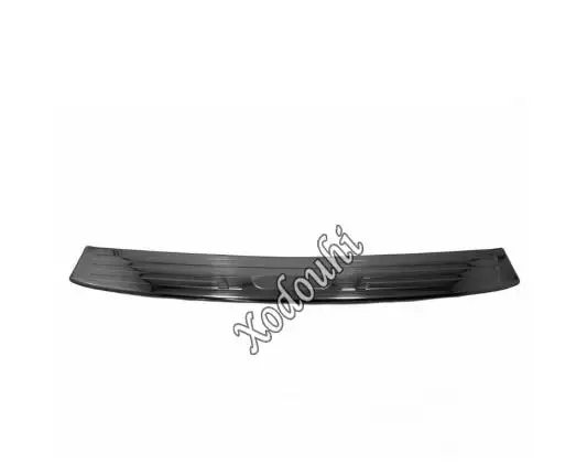 For Kia Sportage KX5 car sticker styling external rear bumper protection trunk trim cover stainless steel plate pedal - Цвет: black black