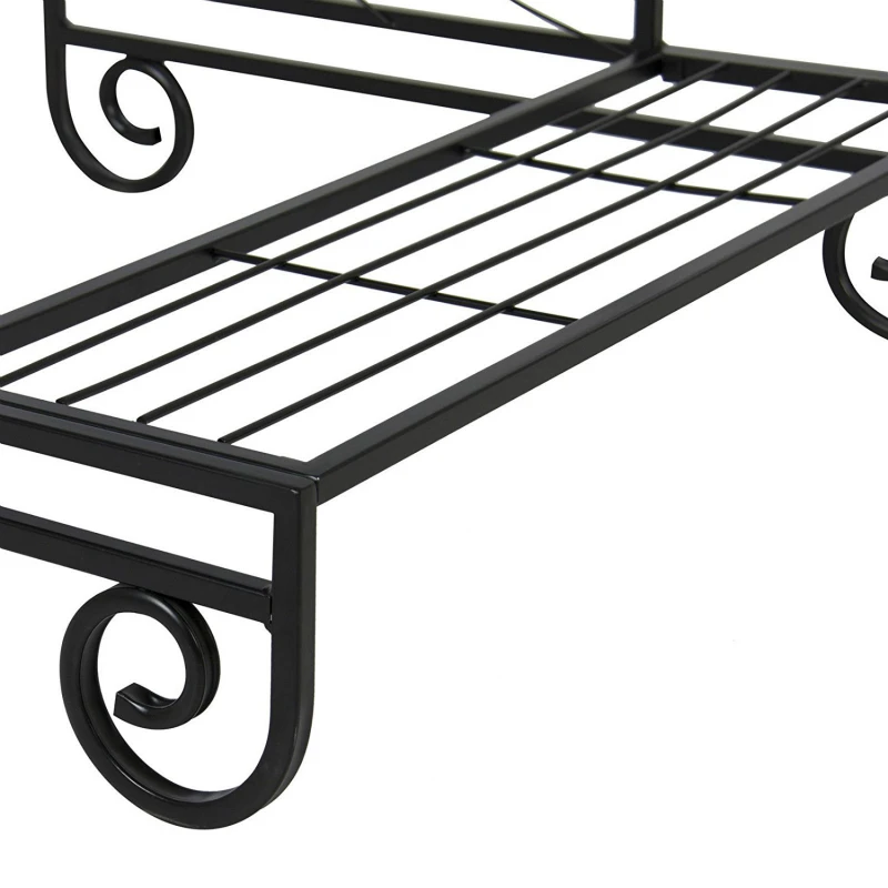 Трехуровневая металлическая подставка для растений декоративный держатель