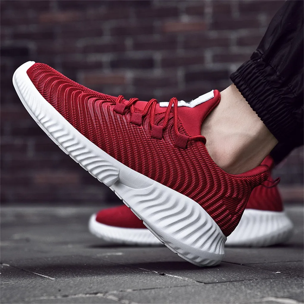 New Outdoor Men Casual Shoes Fashion Lightweight Stripes Breathable Walking Sneakers Tenis Feminino Zapatos | Обувь