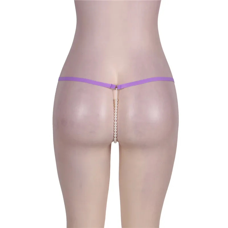 Comeonlover сексуальные стринги сетчатые микро трусики стринги Femme эротические жемчужные стринги, трусики кружевные стринги и стринги сексуальные кулот Femme