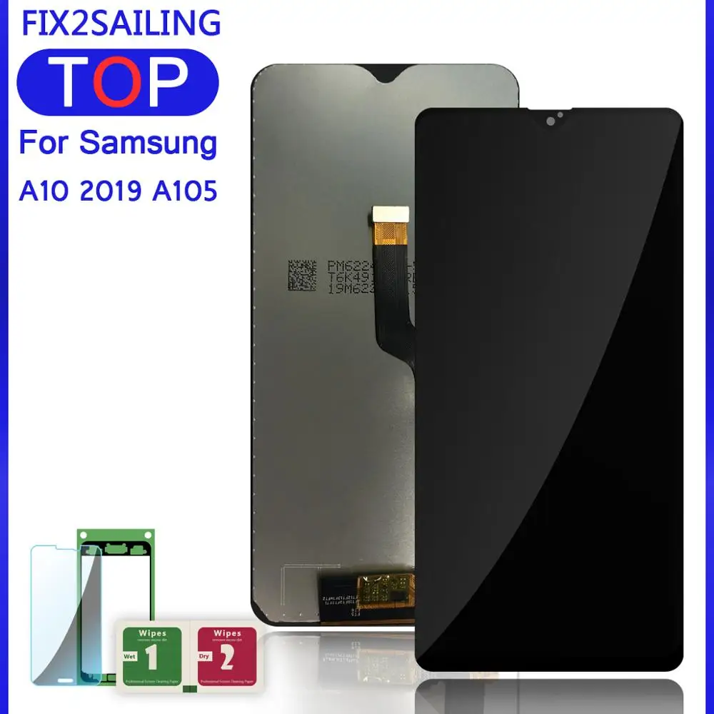 Lcds для samsung galaxy A10 A105/DS A105F A105FD A105A ЖК-дисплей с сенсорным экраном дигитайзер сборка