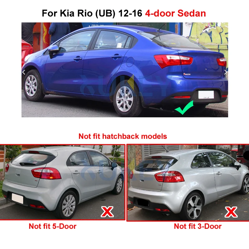 Для Kia Rio Sedan 2012- новые Брызговики, брызговики, переднее заднее крыло, литые 2013