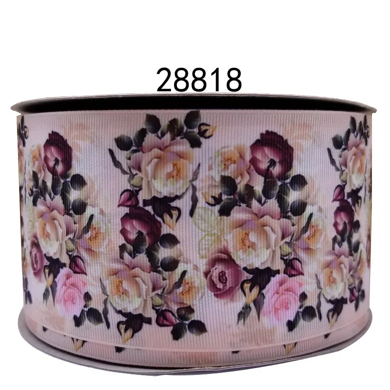 Бесплатная доставка 50 ярдов мультяшная печатная корсажная лента 28731 | Дом и сад