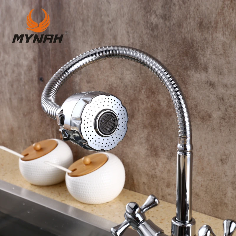 Майна Кухня кран двойная ручка раковина смеситель холодной и горячей Смеситель