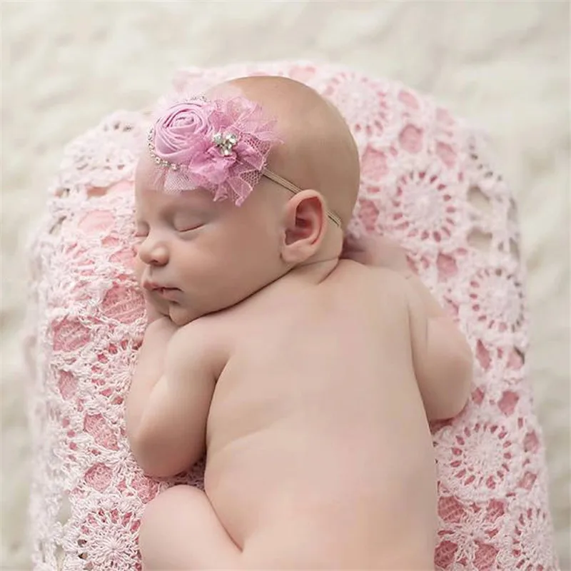 Вязаные детские одеяла 45*55 см реквизит для фотосъемки новорожденных тканевая