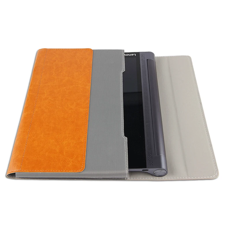 Высококачественный чехол для lenovo Yoga Tab3 Tab 3 Plus YT-X703F X703L 10,1 дюймов, защитный чехол из искусственной кожи+ стилус